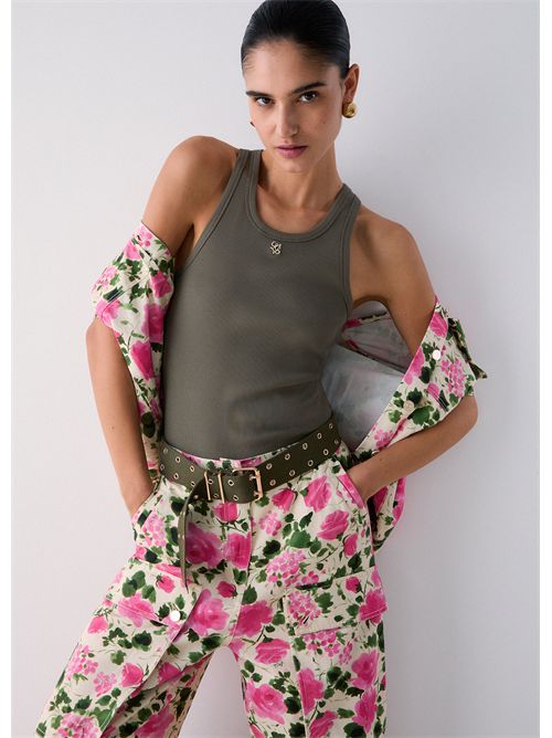 Top con mini logo LIU JO | WA6488J4822/70636